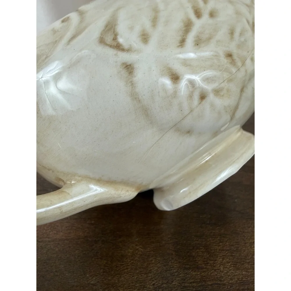 Vintage Harry and David Hda1 Grapes Portugal Gravy Boat and Tray‎ READ